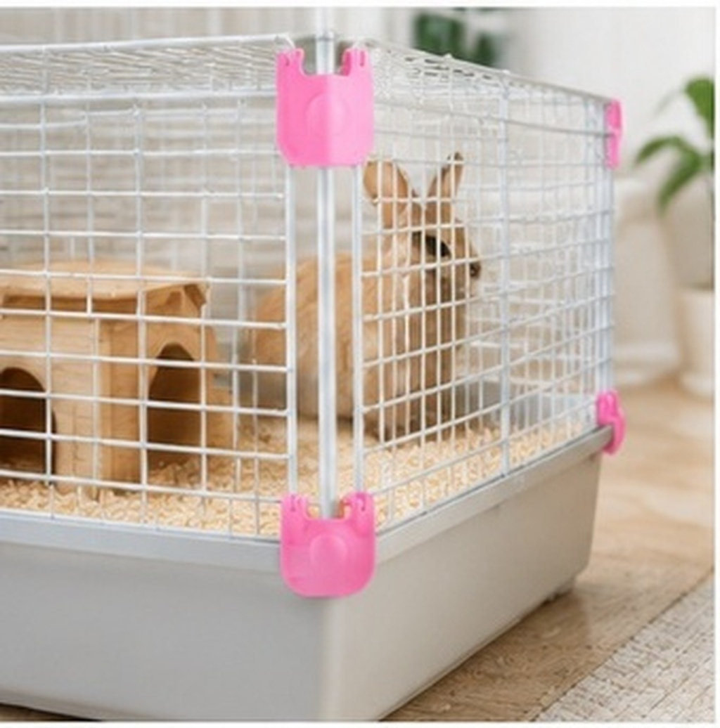 Rabbit Cage Wire - 8Pcs Small Animal Cage Buckles PP