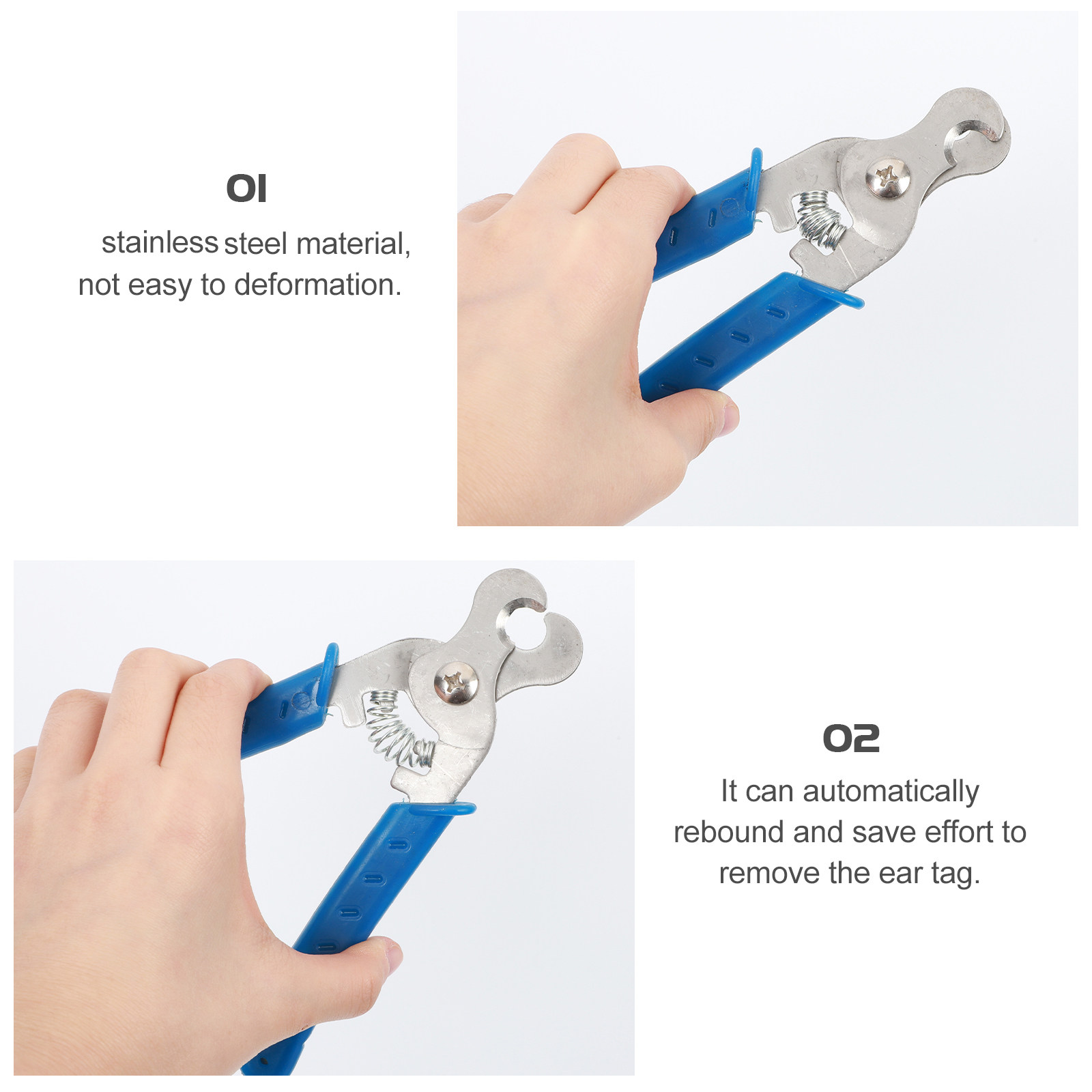 1Pcs Ear Tag Remover Stainless - Livestock Ear Tag 评论和价格