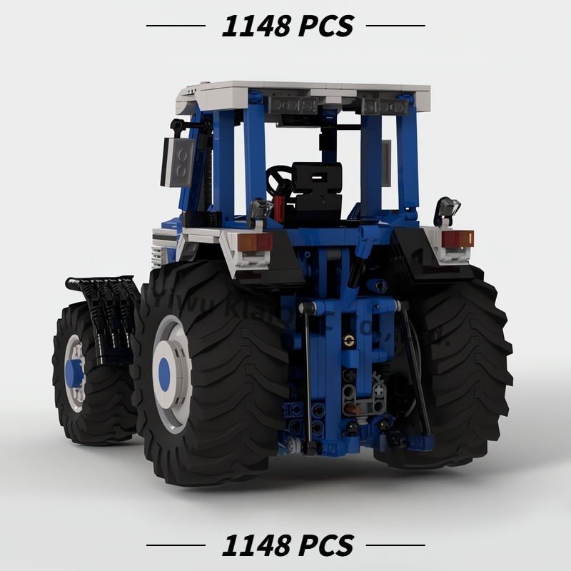 1148Pcs MOC Classic Blue Agric - Agriculture Farming Vehicles 评论和价格
