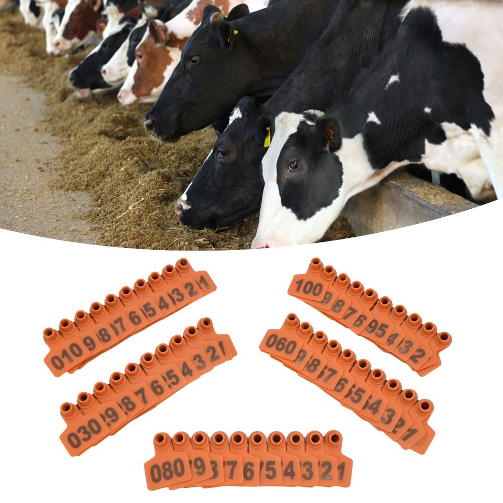 100Pcs TPU Livestock Ear Tag D - Livestock Ear Tag 评论和价格