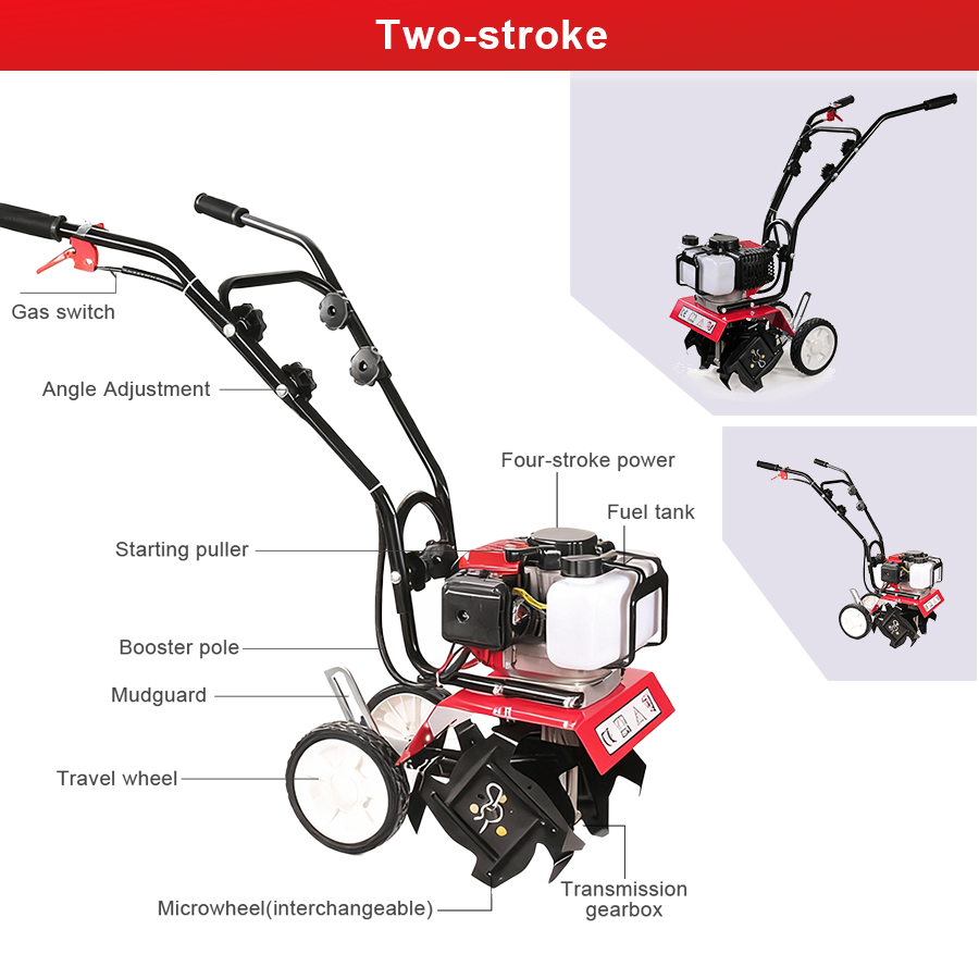 Tungfull Petrol Micro Cultivat - Farming Equipment For Agriculture 评论和价格