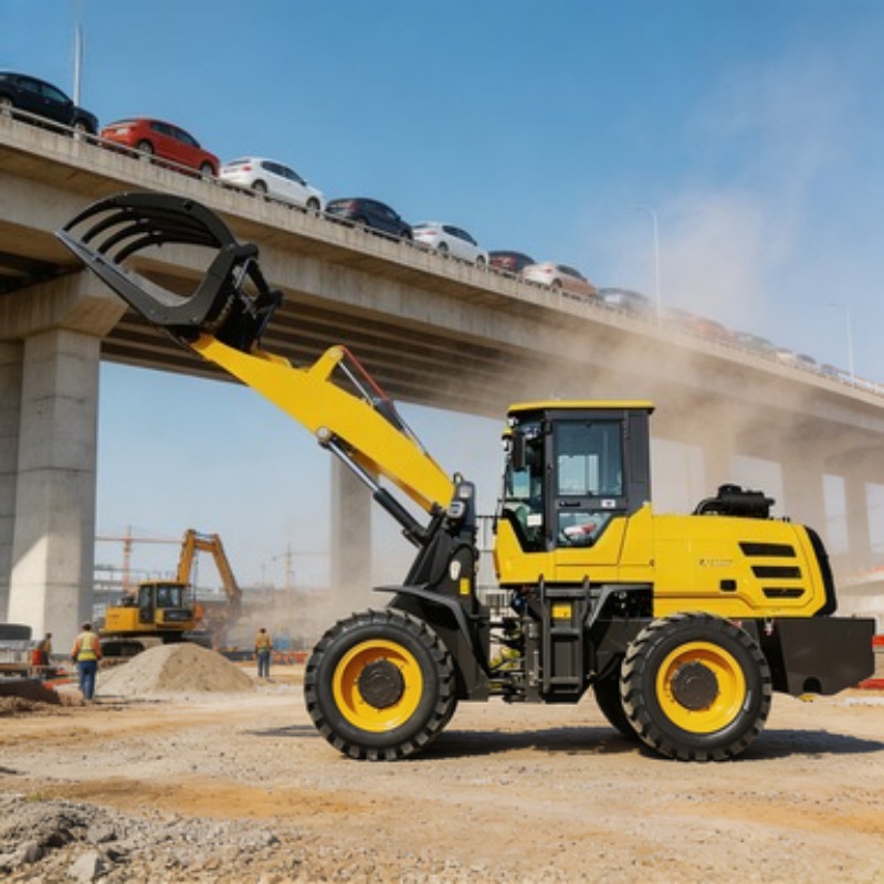 1.2m³ Bucket Mini Front Loader - Farming Agriculture Project 评论和价格