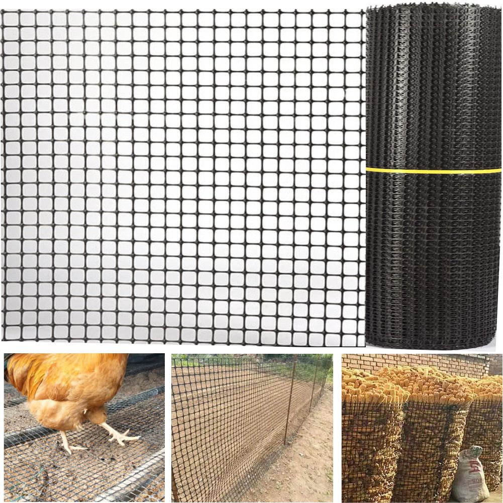 Garden Lattice Mesh Black Plas - Rabbit Cage Wire 评论和价格