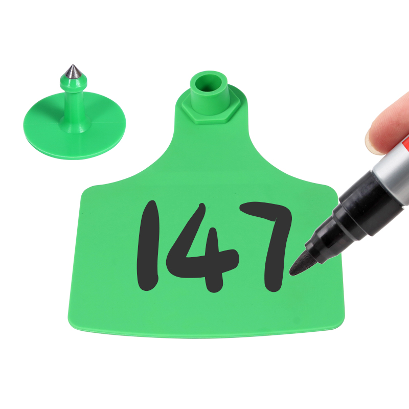 100Pcs Cow Ear Tag Large Size  - Livestock Ear Tag 评论和价格