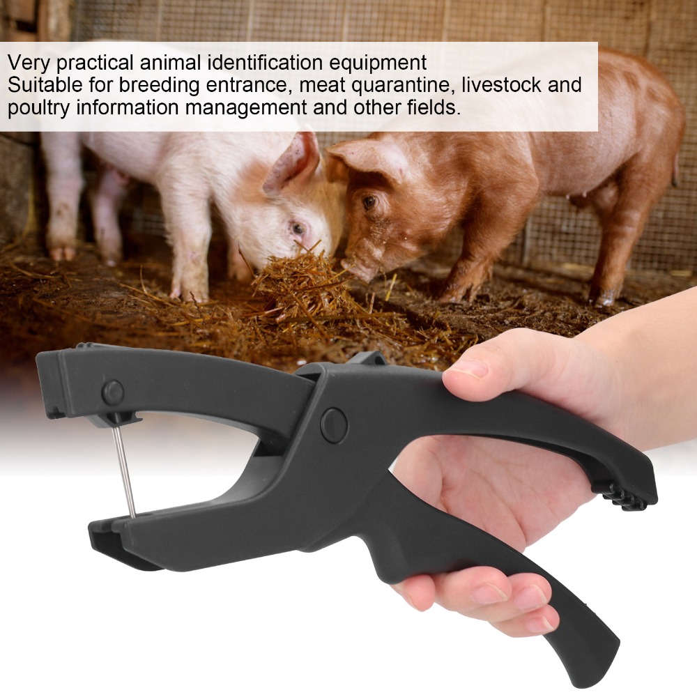 Black Ear Tag Applicator Plier - Livestock Ear Tag 评论和价格