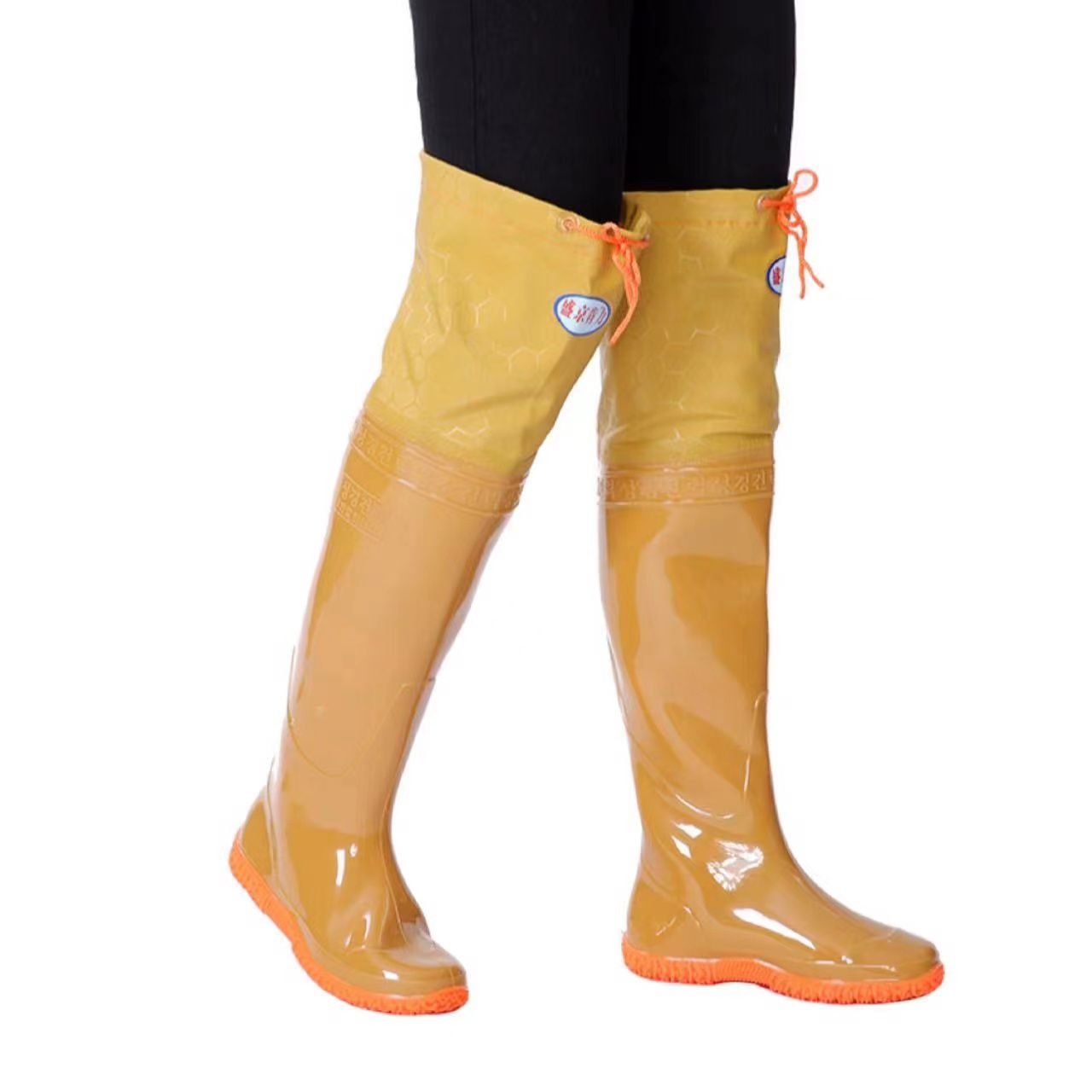 Unisex Over Knee Waterproof Fa - Agriculture Farming Boots 评论和价格