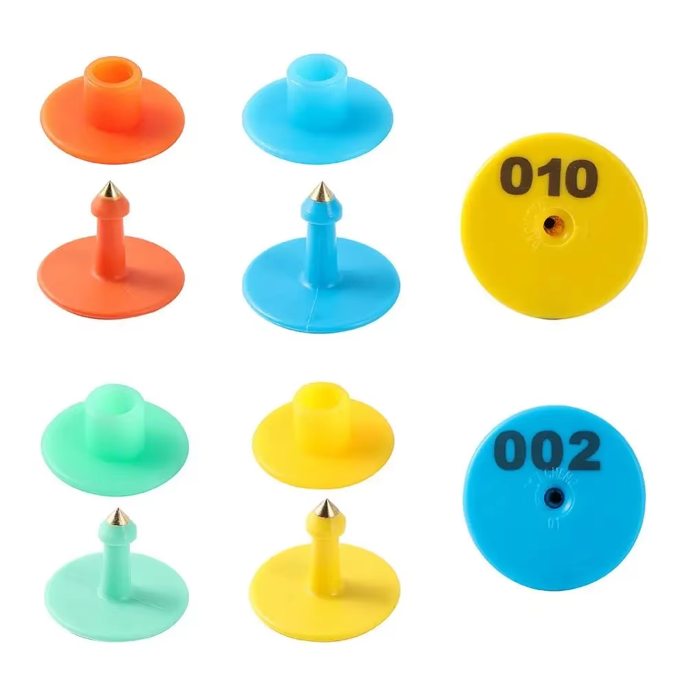 100 Pcs Pig Ear Tags With Numb - Livestock Ear Tag 评论和价格