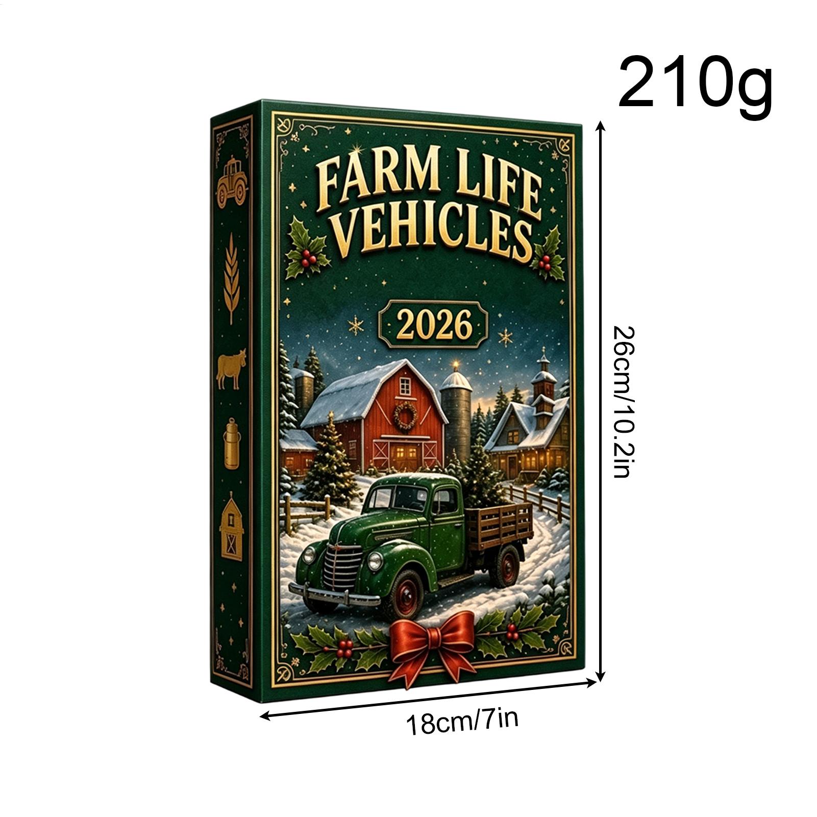Christmas Advent Farm Life Veh - Agriculture Farming Vehicles 评论和价格