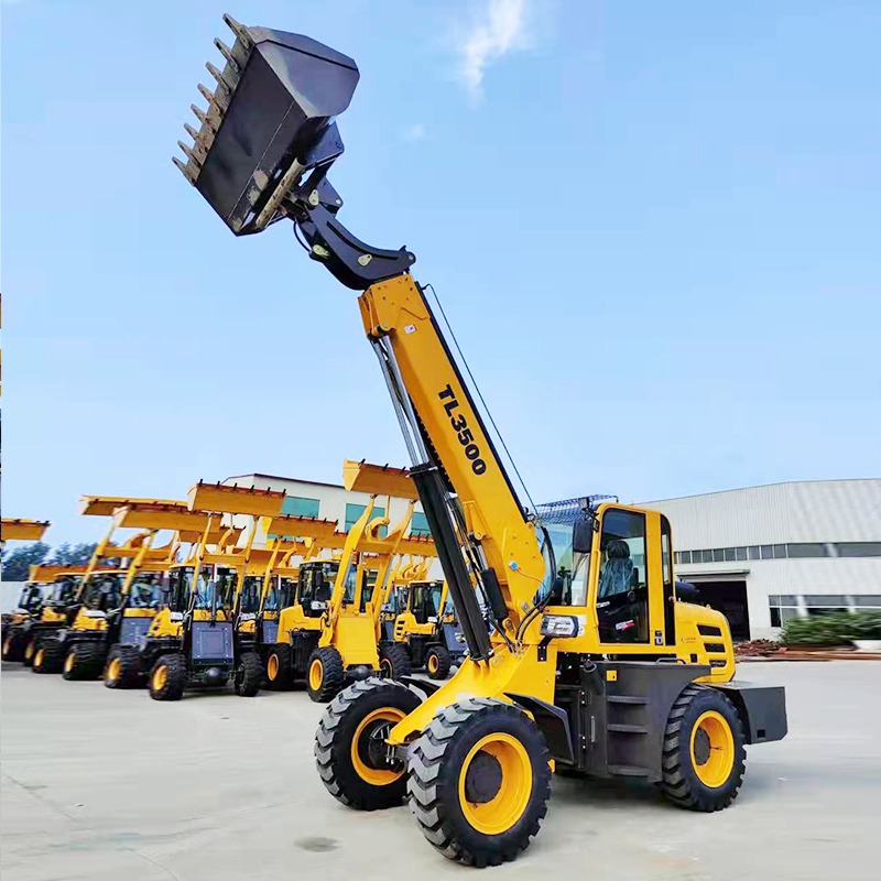 4WD Mini Front Loader Wheel Ma - Farming Agriculture Project 评论和价格