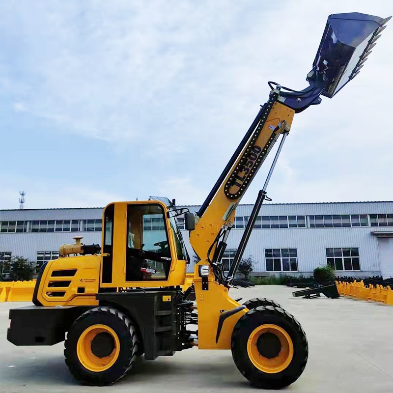 4WD Mini Front Loader Wheel Ma - Farming Agriculture Project 评论和价格